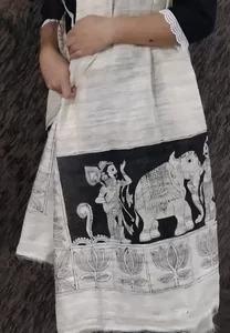 Silk Kalamkari Dupatta